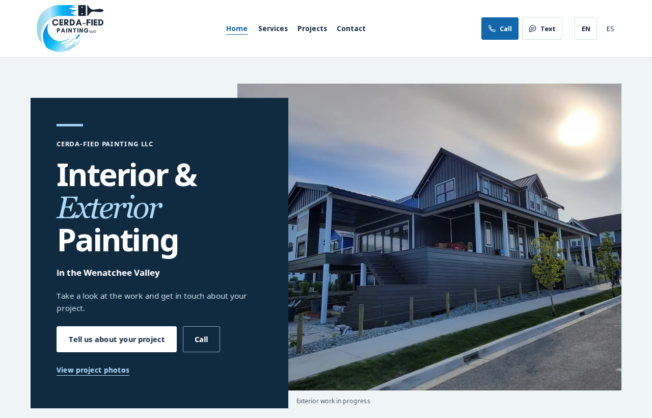 Cerda-Fied Painting website